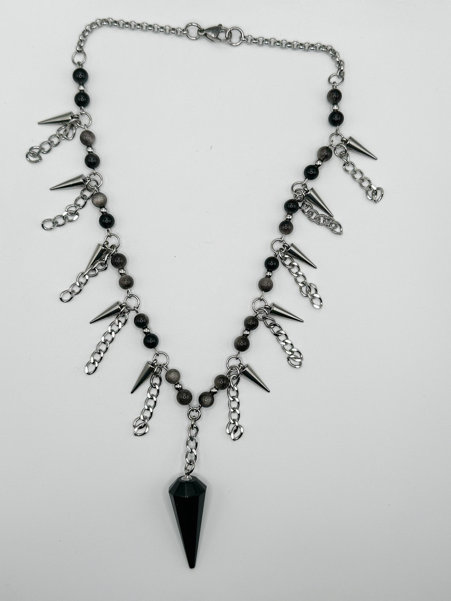 Spike fringe chain